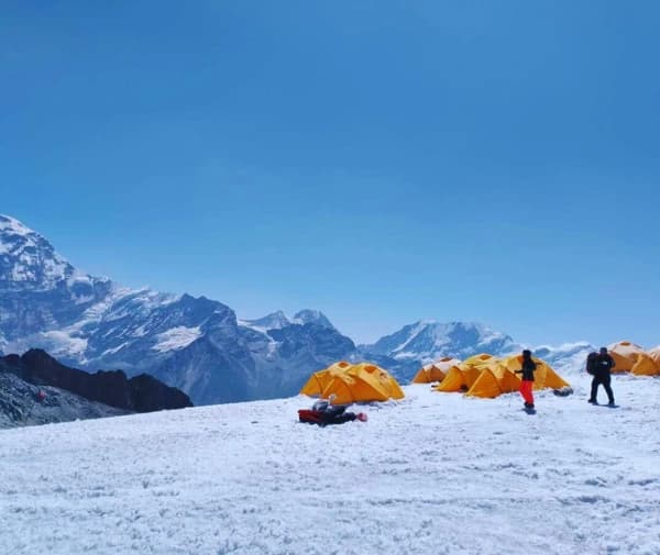 High-Altitude Expedition in the Himalayas