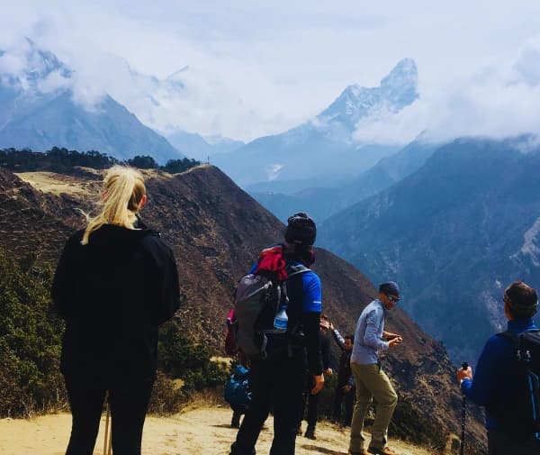 Everest viewpoint hike from Namche Bazaar