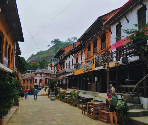 A beautiful Bandipur village in Nepal