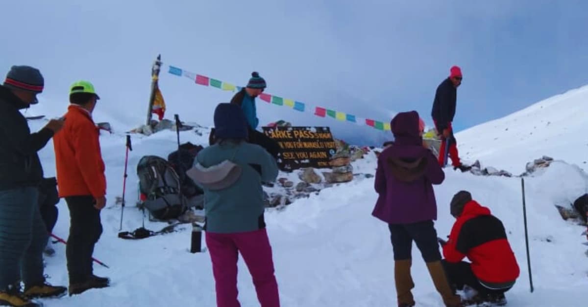 group at larke pass