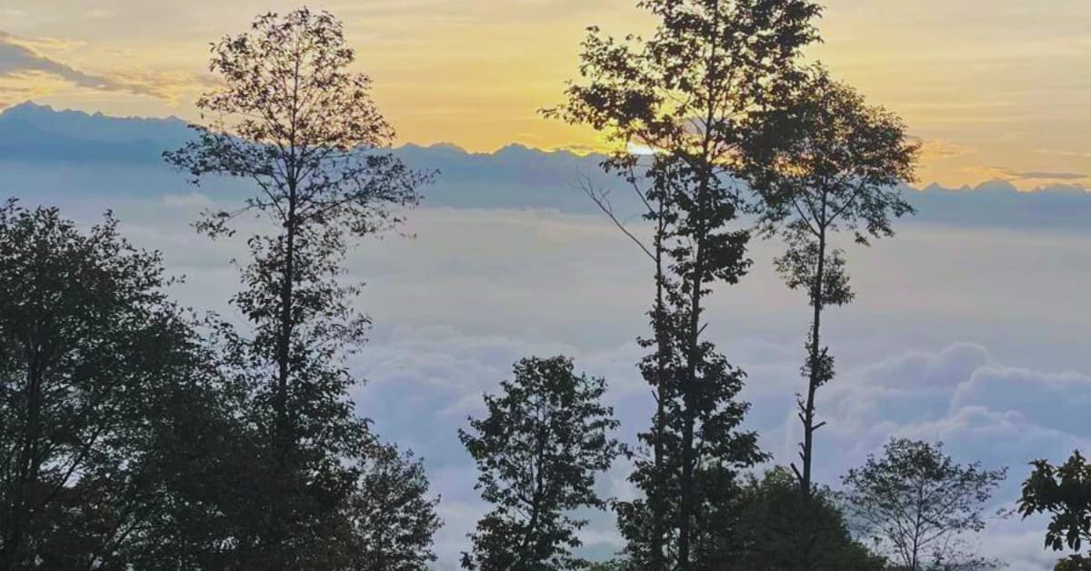 sunrise views from nagarkot