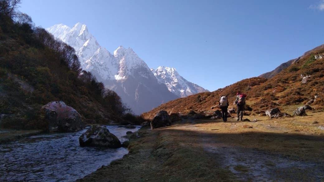 Great view from Manaslu Circuit Trek during the right season