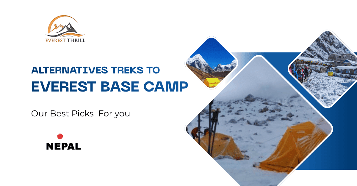 Alternative treks to Everest Base Camp