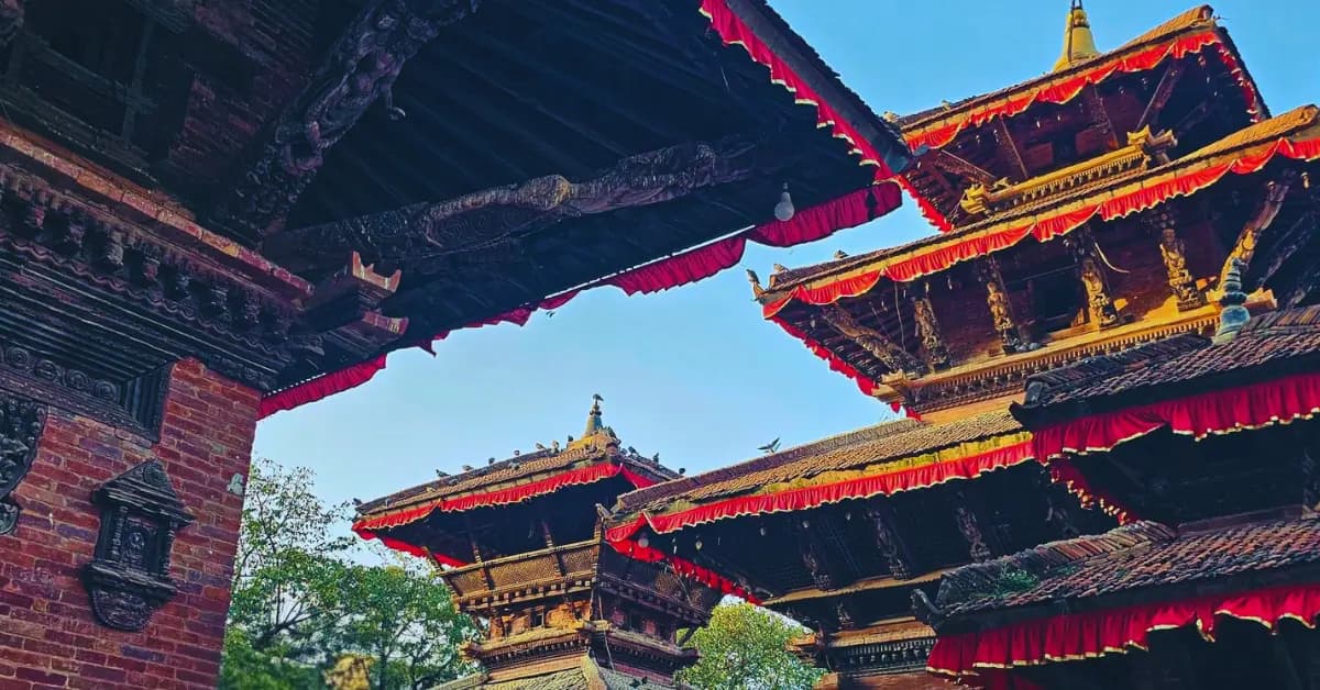 Historic temple in Kathmandu, Nepal