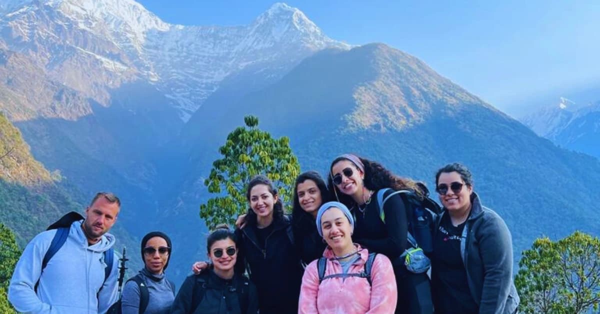 chhomorong morning view