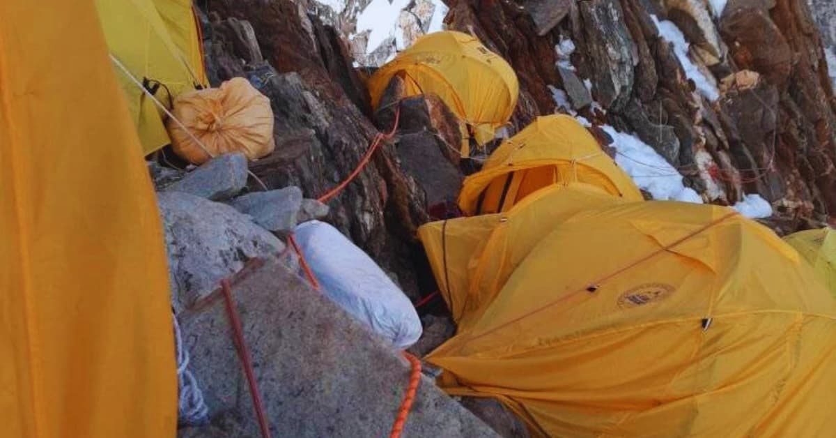 camp for the expedition