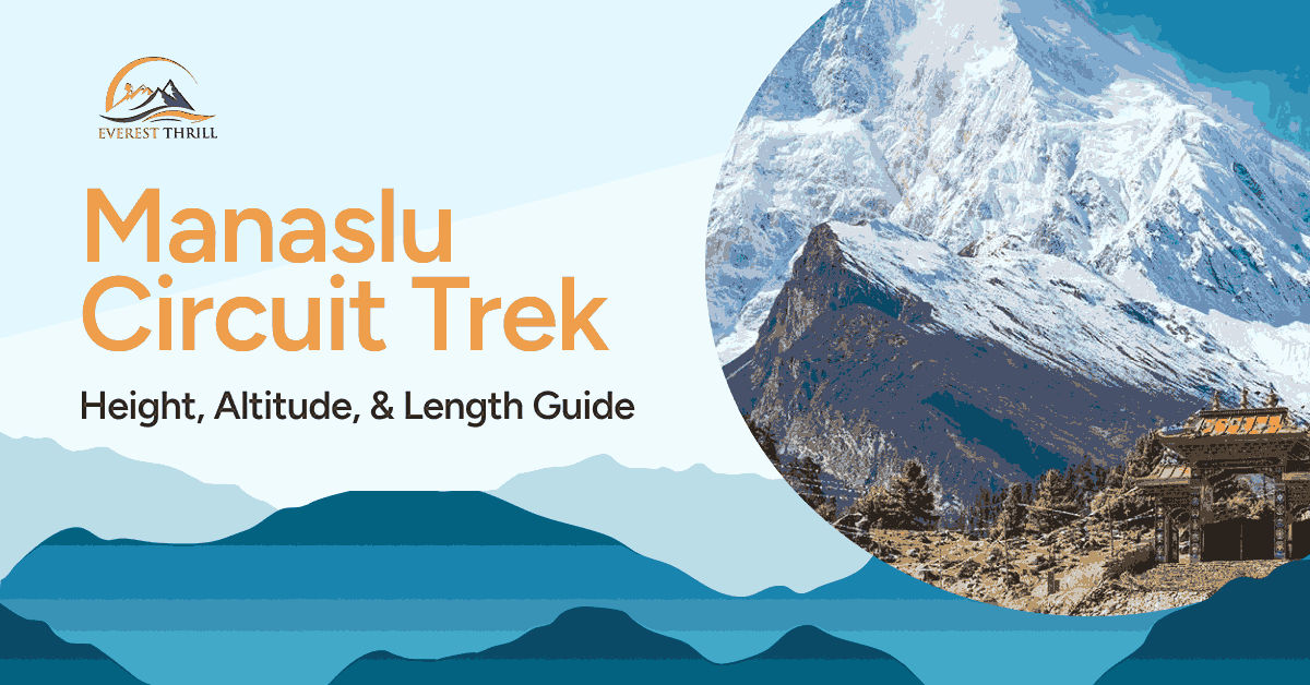 Manaslu Circuit Trek Height, Altitude, And Length Guide Featured Image