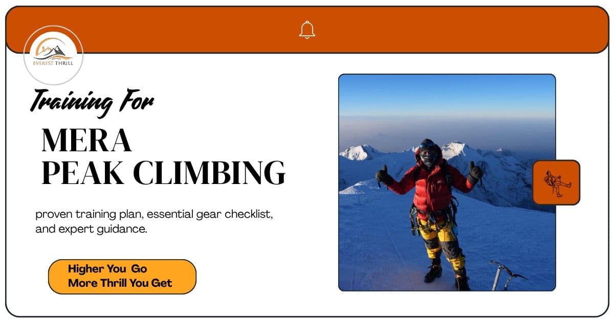 Mera Peak Climbing Training tips